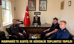Marmaris'te Asayiş ve Güvenlik Toplantısı Yapıldı