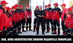BAK, AFAD AKREDİTASYON SINAVINI BAŞARIYLA TAMAMLADI