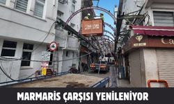 MARMARİS ÇARŞISI YENİLENİYOR