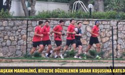 BAŞKAN MANDALİNCİ, BİTEZ'DE DÜZENLENEN SABAH KOŞUSUNA KATILDI