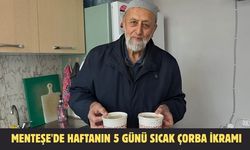 Menteşe'de haftanın 5 günü sıcak çorba ikramı