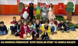 Ula Anaokulu öğrencileri "Kayıp Masallar Kitabı" ile sanatla buluştu