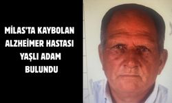 Milas’ta kaybolan Alzheimer hastası yaşlı adam bulundu