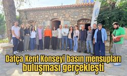 Datça Kent Konseyi basın mensupları buluşması gerçekleşti