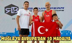 MUĞLA’YA AVRUPA’DAN 10 MADALYA
