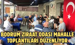 Bodrum Ziraat Odası Mahalle Toplantıları Düzenliyor