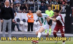 TFF 2. Lig: Muğlaspor: 2 - Elazığspor: 1