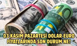 03 KASIM PAZARTESİ DOLAR-EURO FİYATLARINDA SON DURUM NE?