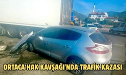 Ortaca Hak Kavşağı'nda trafik kazası