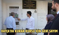 Datça'da Kuran kursu için geri sayım