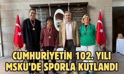 Cumhuriyetin 102. Yılı MSKÜ’de Sporla Kutlandı