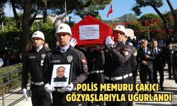 Polis memuru Çakıcı gözyaşlarıyla uğurlandı