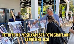Fethiye'de 'Yeşilçam set fotoğrafları' sergisine ilgi