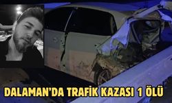 Dalaman’da trafik kazası 1 ölü
