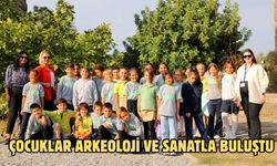 ÇOCUKLAR ARKEOLOJİ VE SANATLA BULUŞTU