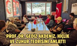 Prof. Dr. Gediz Akdeniz, Hiçlik ve Zuhur Teorisini Anlattı