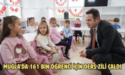 Muğla’da 161 bin öğrenci için ders zili çaldı