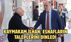 Kaymakam İlhan, esnafların taleplerini dinledi