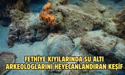 Fethiye kıyılarında su altı arkeologlarını heyecanlandıran keşif