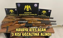 HAVAYA ATEŞ AÇAN 3 KİŞİ GÖZALTINA ALINDI