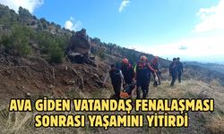 Ava giden vatandaş fenalaşması sonrası yaşamını yitirdi