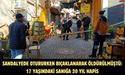 Sandalyede otururken bıçaklanarak öldürülmüştü: 17 yaşındaki sanığa 20 yıl hapis