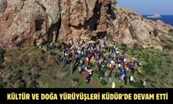 KÜLTÜR VE DOĞA YÜRÜYÜŞLERİ KÜDÜR’DE DEVAM ETTİ