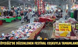 Köyceğiz’de düzenlenen festival coşkuyla tamamlandı