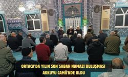 Ortaca’da yılın son sabah namazı buluşması Akkuyu Camii'nde oldu
