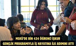 MSKÜ’de Bin 434 öğrenci İŞKUR gençlik programıyla iş hayatına ilk adımını attı