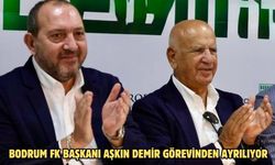 Bodrum FK Başkanı Aşkın Demir görevinden ayrılıyor