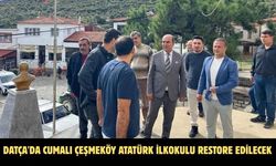 Datça'da Cumalı Çeşmeköy Atatürk İlkokulu restore edilecek