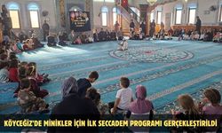 Köyceğiz’de minikler için ilk seccadem programı gerçekleştirildi