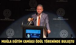 Muğla eğitim camiası ödül töreninde buluştu