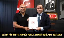 Dalma Yöntemiyle Amatör Avcılık Belgesi verilmeye başlandı