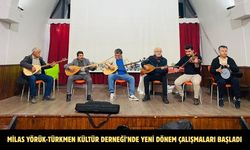 Milas Yörük-Türkmen Kültür Derneği’nde yeni dönem çalışmaları başladı