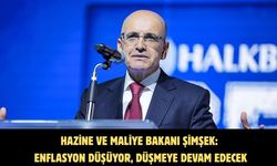 Hazine ve Maliye Bakanı Şimşek: Enflasyon düşüyor, düşmeye devam edecek