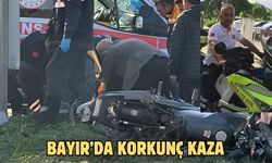 BAYIR'DA KORKUNÇ KAZA