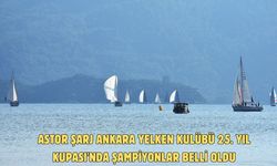 Astor Şarj Ankara Yelken Kulübü 25. Yıl Kupası'nda şampiyonlar belli oldu