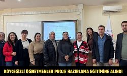 Köyceğizli öğretmenler proje hazırlama eğitimine alındı
