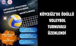 Köyceğiz’de ödüllü Voleybol Turnuvası düzenlendi