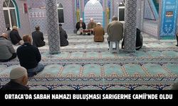 Ortaca’da Sabah Namazı buluşması Sarıgerme Camii’nde oldu