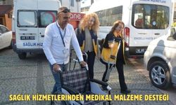 SAĞLIK HİZMETLERİNDEN MEDİKAL MALZEME DESTEĞİ