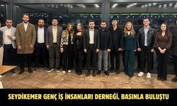 SEYDİKEMER GENÇ İŞ İNSANLARI DERNEĞİ, BASINLA BULUŞTU