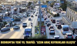 Bodrum’da yeni yıl trafiği: "Uzun araç kuyrukları oluştu"