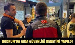 Bodrum'da gıda güvenliği denetimi yapıldı