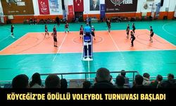 Köyceğiz’de ödüllü Voleybol Turnuvası başladı