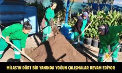 MİLAS’IN DÖRT BİR YANINDA YOĞUN ÇALIŞMALAR DEVAM EDİYOR