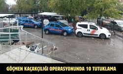 Göçmen kaçakçılığı operasyonunda 10 tutuklama