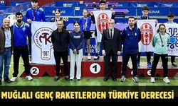 Muğlalı genç raketlerden Türkiye derecesi